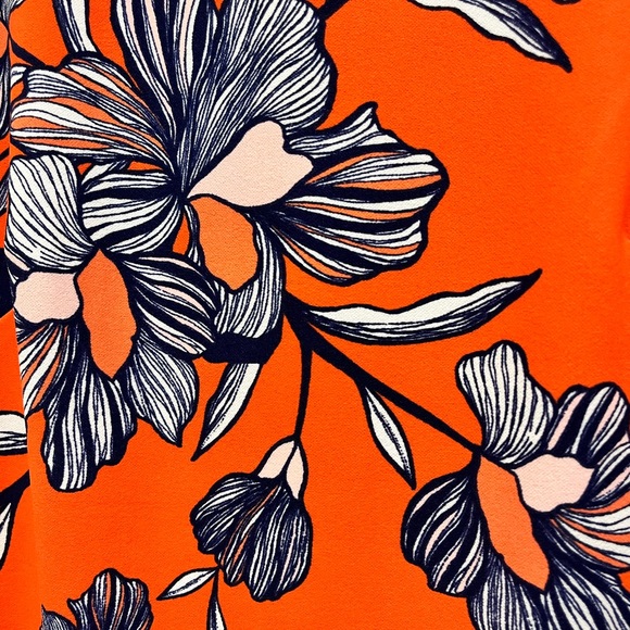 Vince Camuto Sleeveless Floral Dress Size 2 - Picture 7 of 8